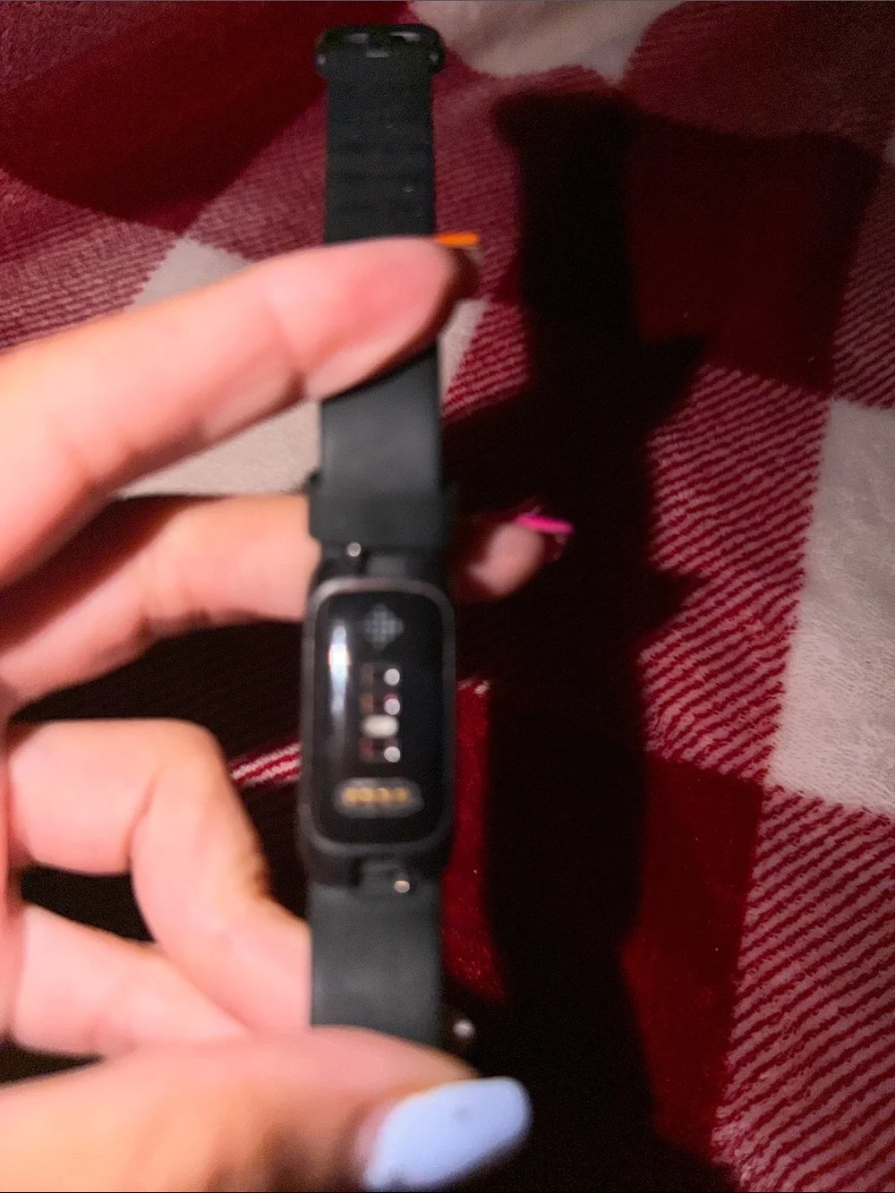 Black Smart Fitness Tracker with OLED Display Fitbit inspired 3